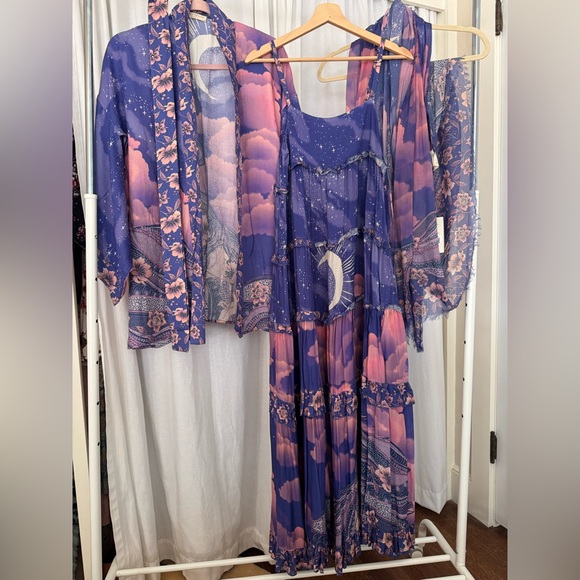 SPELL 🌙Luna Collection ✨ Short Robe 💕 - Picture 4 of 8